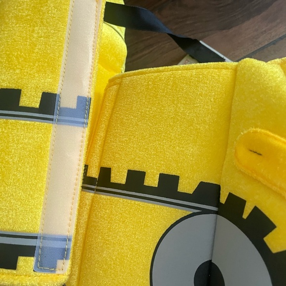 I WANT TO BE “EXCAVATOR” toddler plush Halloween costume with hat size 3-7 - Picture 5 of 12